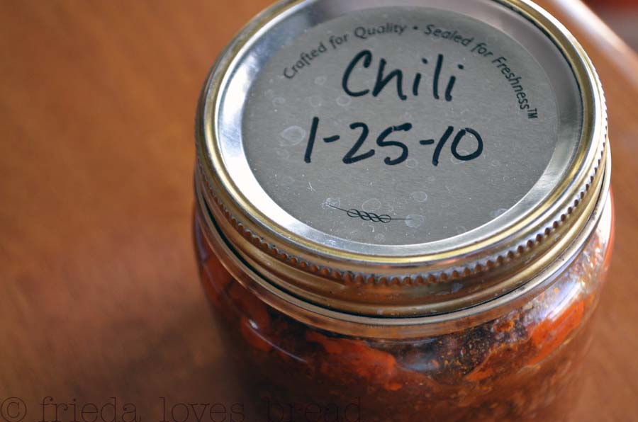 Frieda Loves Bread Canning Your Own Chili