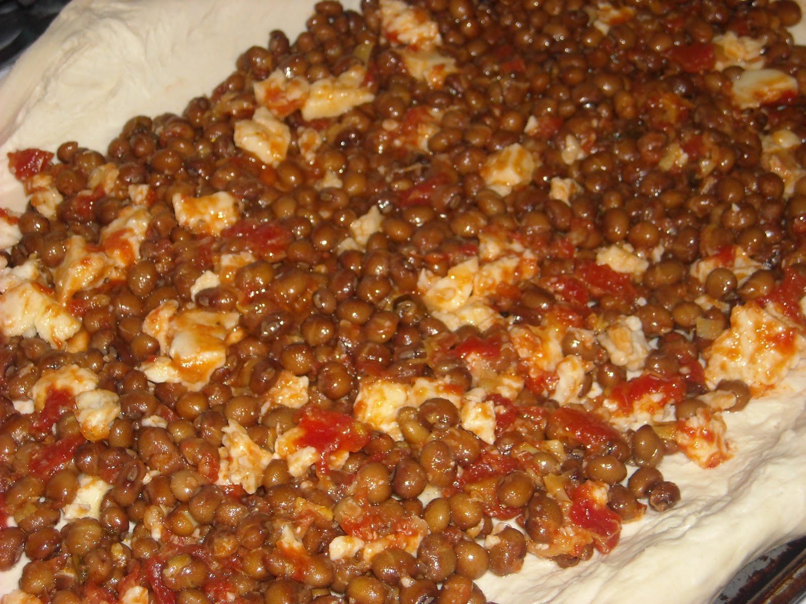 The Land of Peapodriot Tuscan Pigeon Peas and Artichoke Bread with Smelt