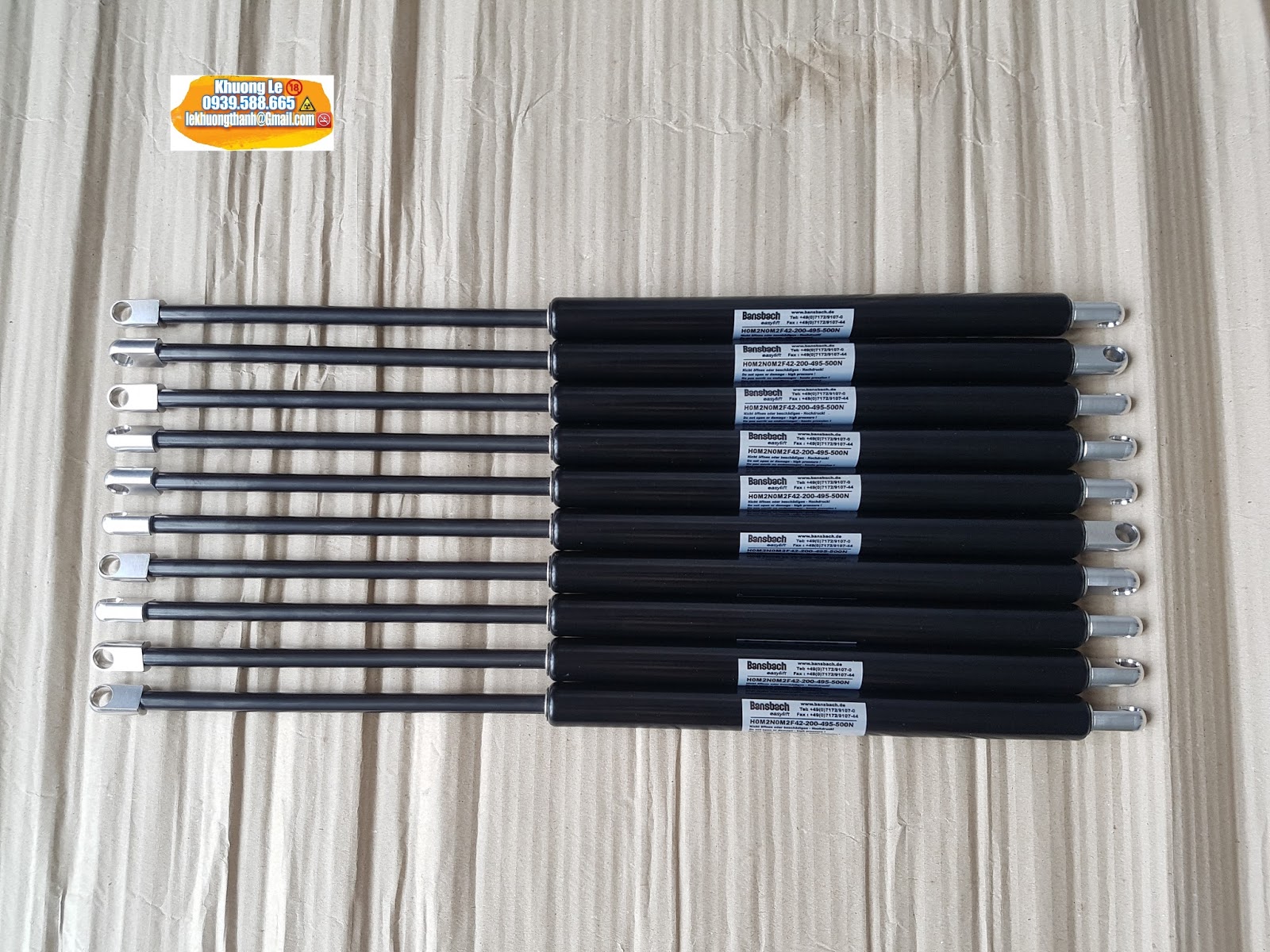 Gas spring Hahn Germany Đại lý Phân phối Gas spring ở Việt Nam