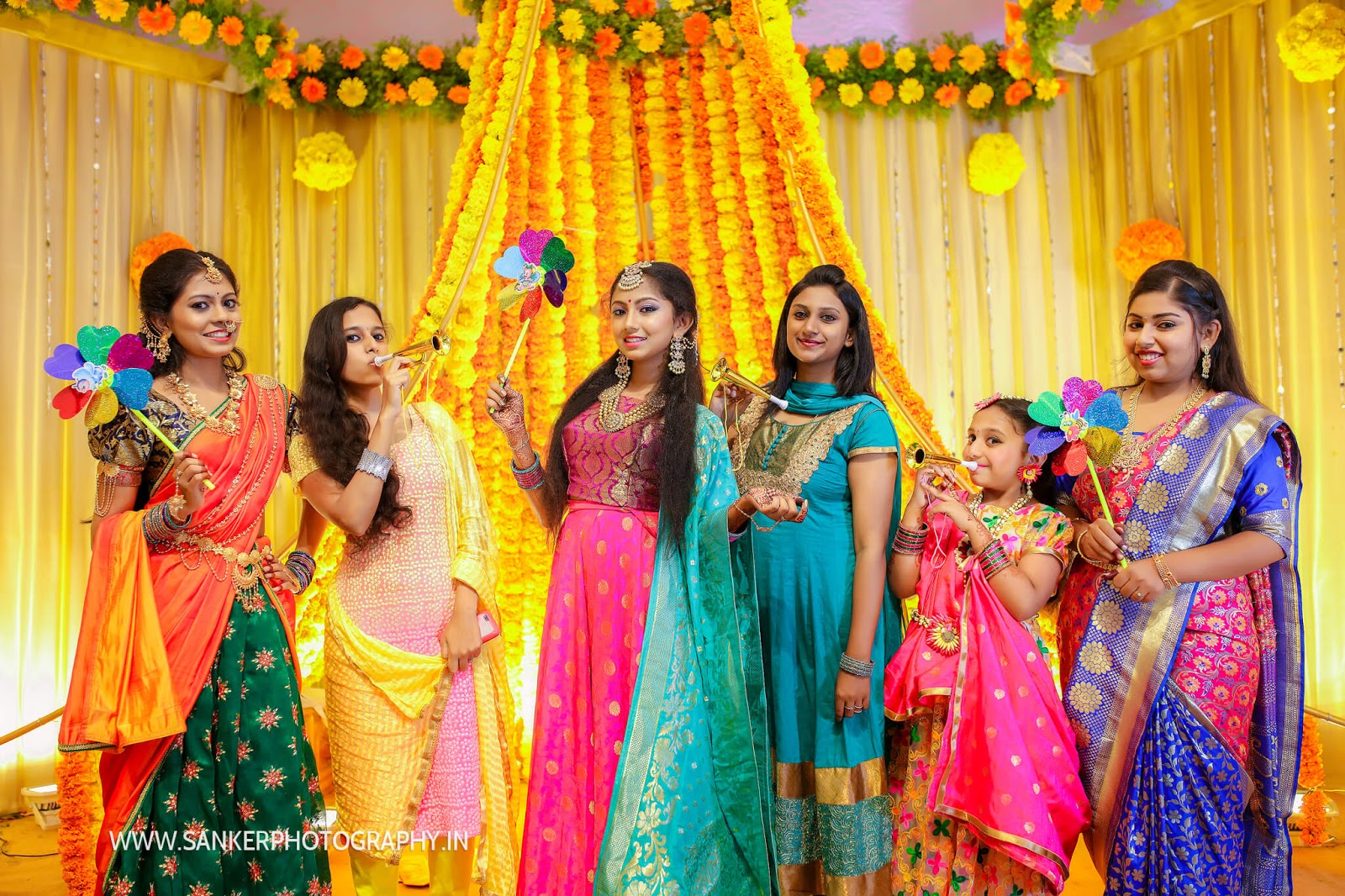 Top 112+ half saree function images latest vietkidsiq.edu.vn