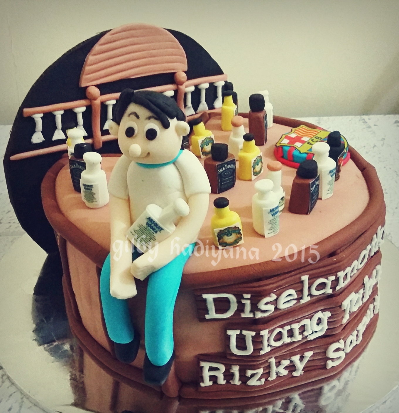 Bartender Table Cake