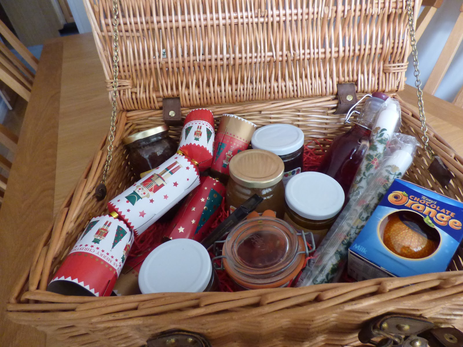 My Quiet Life in Suffolk December 27th and What was in the Hampers