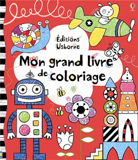 Les lectures de Mathilde Mon grand livre de coloriage / Éditions Usborne