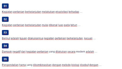 Contoh Soal Kegiatan Pertanian yang Berkelanjutan - Anak Sekolah