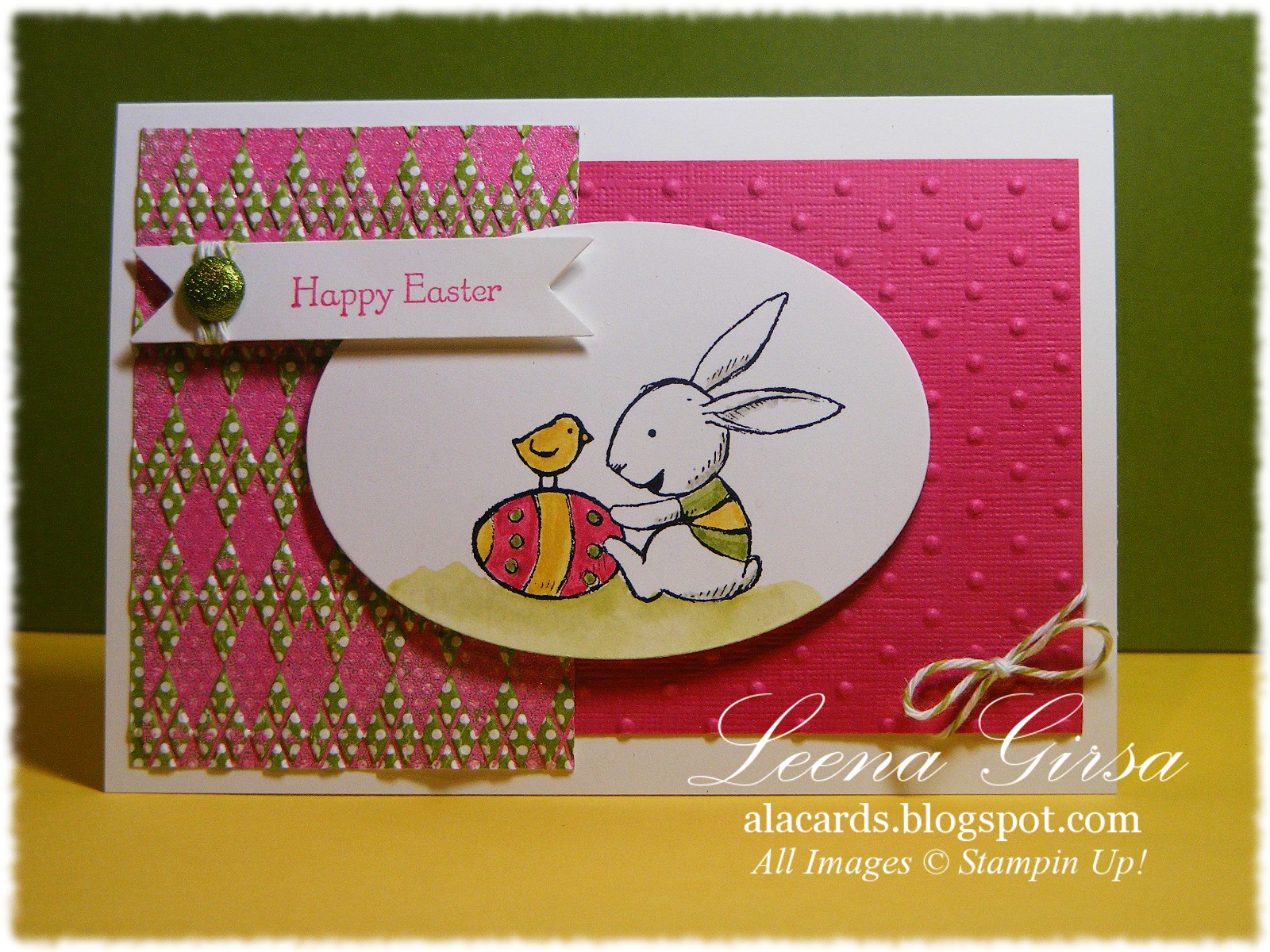 A La Cards A Doubleembossed Easter