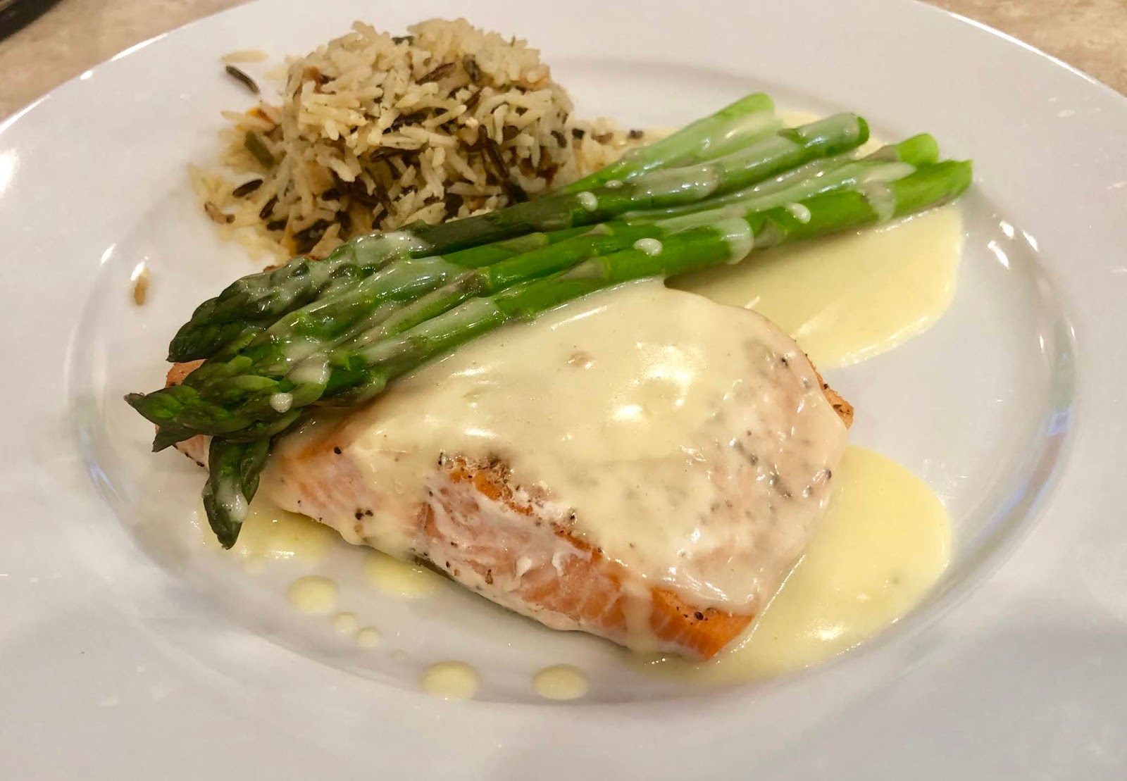 GREAT EATS HAWAII SALMON WITH HOLLANDAISE SAUCE