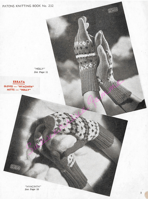 Free 1930's Knitting Pattern - Patons Knitting Book No. 232 The Vintage Pattern Files - Free 1930's Knitting Pattern - Patons Knitting Book No. 232
