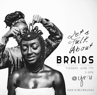 "Braids" created by Chicago-based artist Shani Crowe
