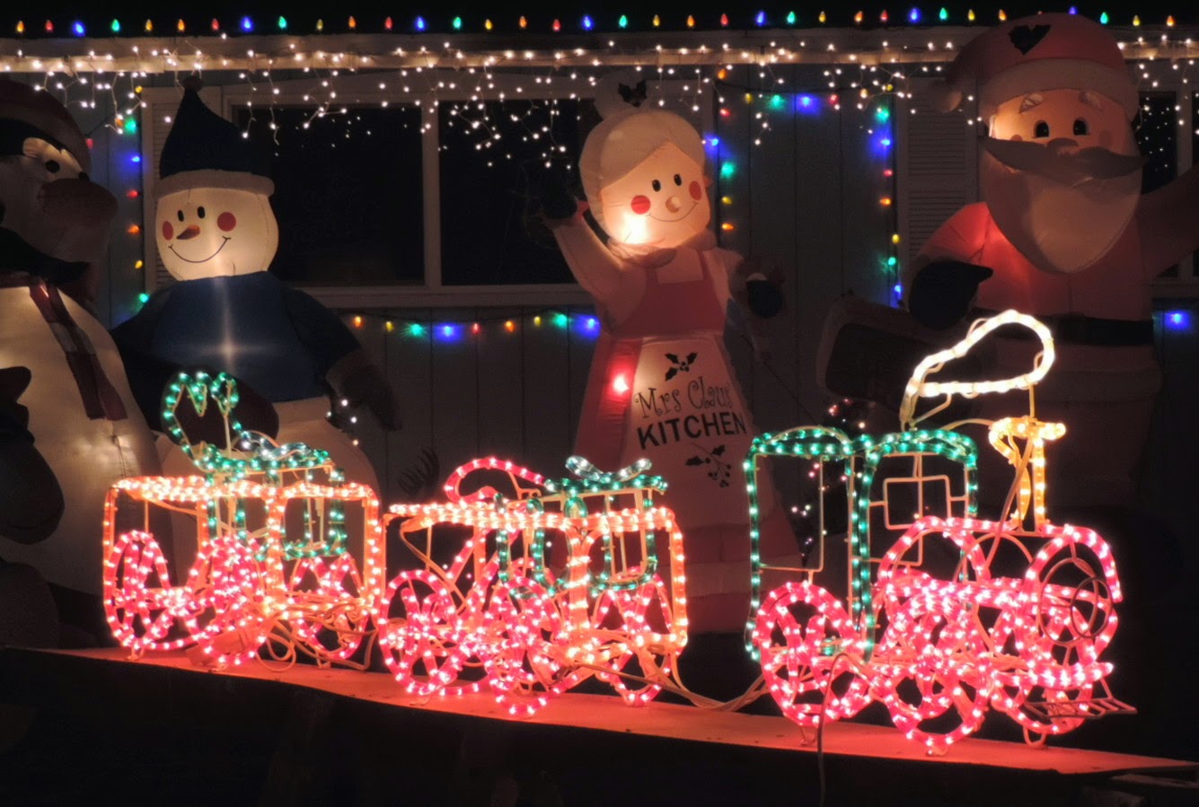 Father Julian's Blog Christmas Lights in Bend, Oregon