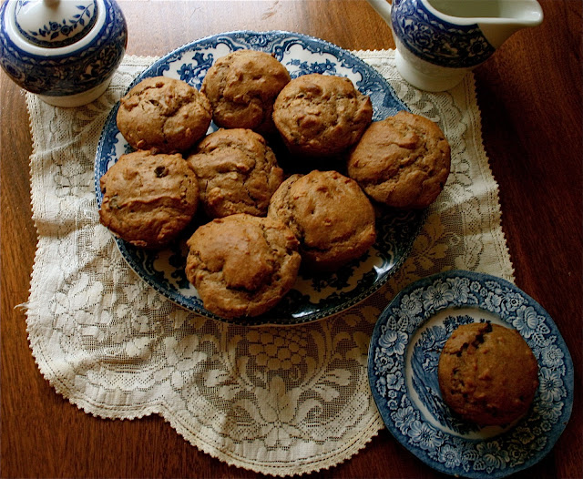 Peanut Butter, Chocolate Chip & Spelt Mmm...muffins