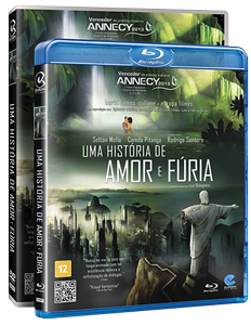 Uma História de Amor e Fúria - Blu-ray e DVD