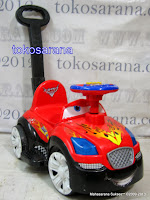 Ride-On Car SHP RTC 612 dengan Musik dan Tongkat Dorong 2