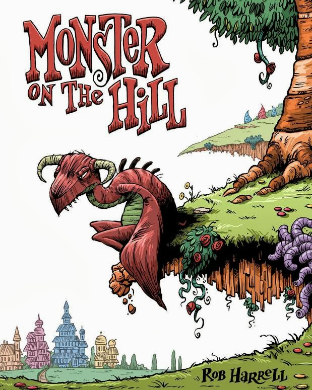 Touch the Night Review Monster on the Hill by Rob Harrell