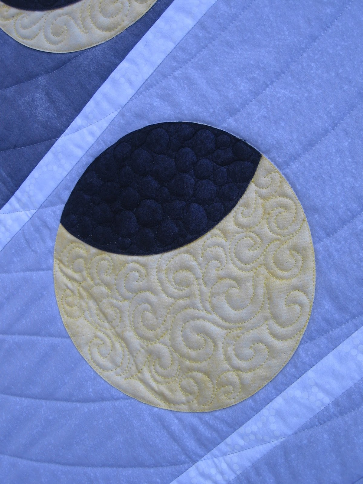 Canuck Quilter Eclipse Sky made its debut!