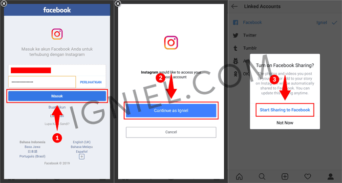 Auto Post Instagram Story to Facebook