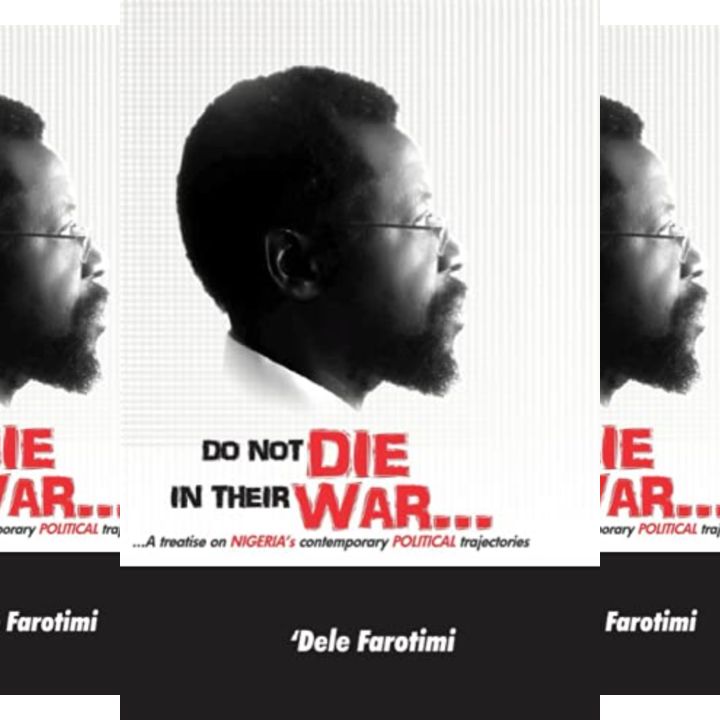 Dele Farotimi's Book: Do Not Die in Their War - Detailed Analysis of Various Political Issues in Nigeria - 391 Pages