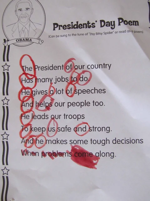 President's Day Poem