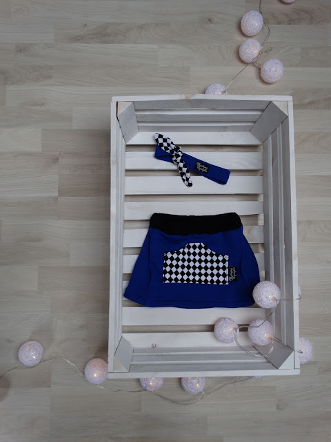 spódniczka dresowa i opaska pin up 10 spódniczka dziecięca i opaska pin up 10