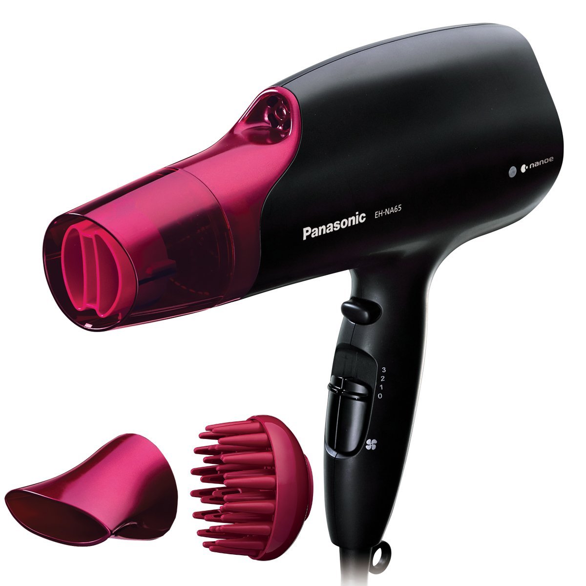 Panasonic Hair Dryer with Nanoe Technology and 3 attachments including