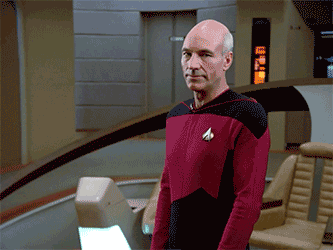 Captain Picard Waving