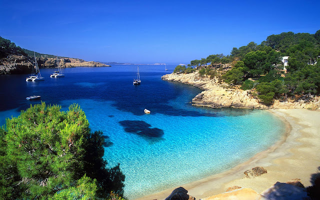 Las playas de Ibiza, viajes y turismo