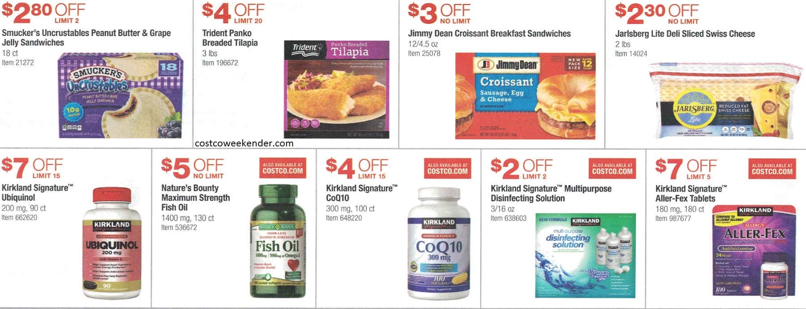 Current Costco Coupon Book (September 2016) Costco Weekender