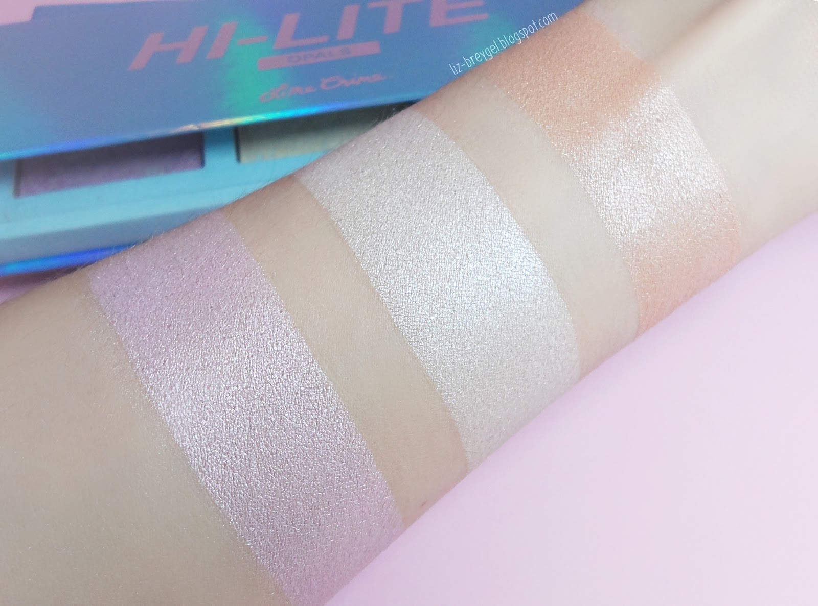 Highlighter Palette For Unicorns Hi Lite `Opals` by Lime Crime Review
