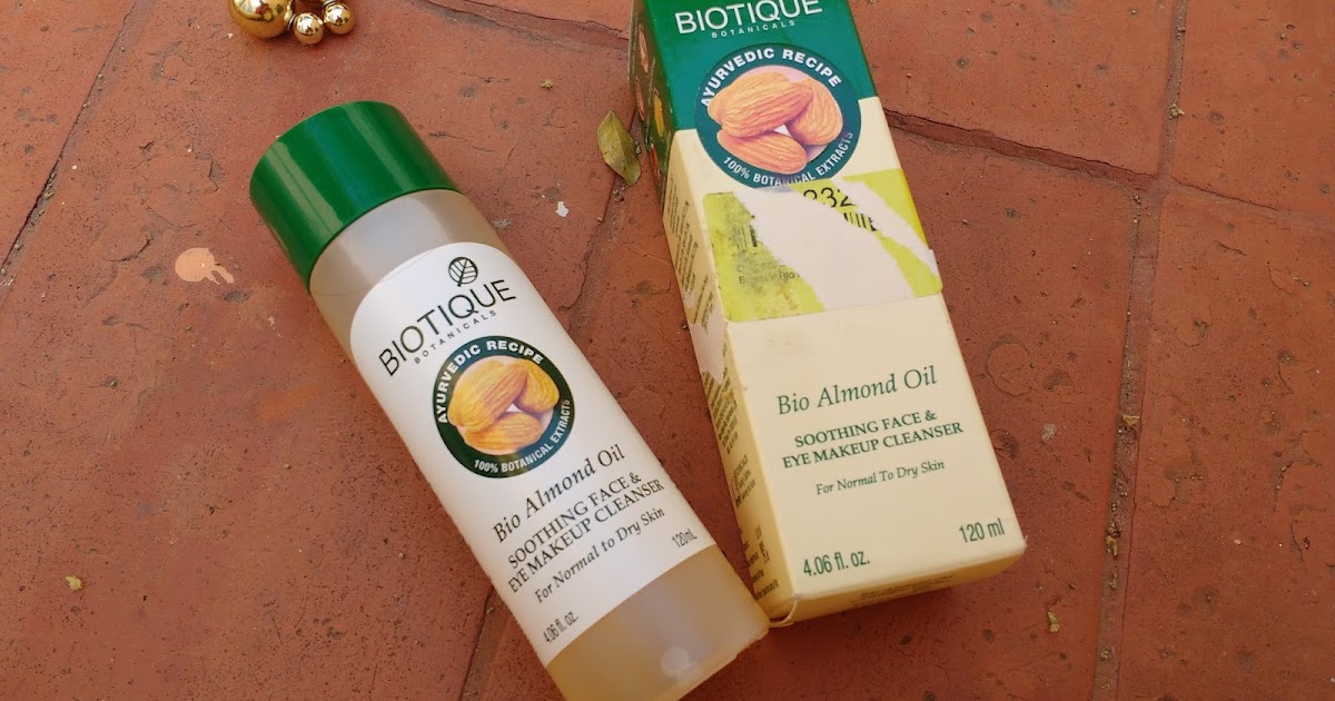 Biotique Bio Almond Oil Soothing Face and Eye Makeup Cleanser Review