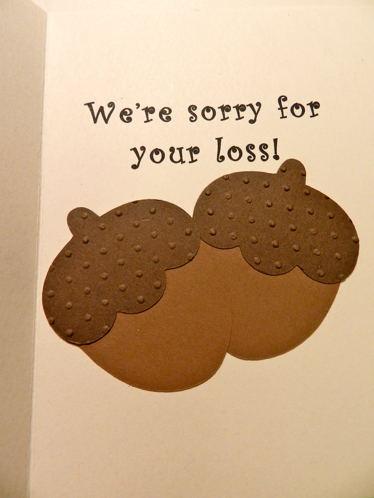 Barb s Hobby Highlights Sympathy Card For A Vasectomy