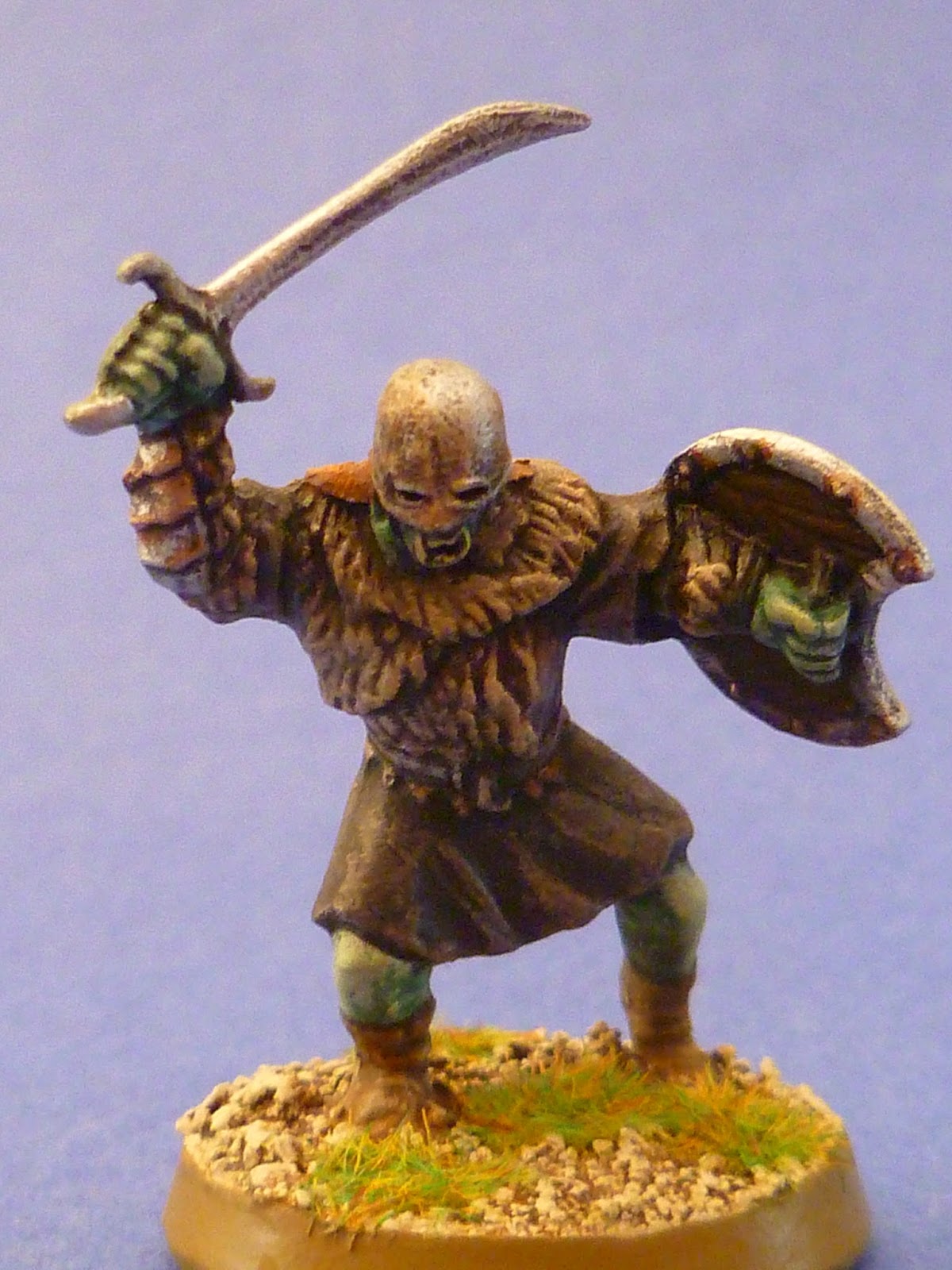 Septimanie Figs Guerriers orques du Mordor avec armes de base