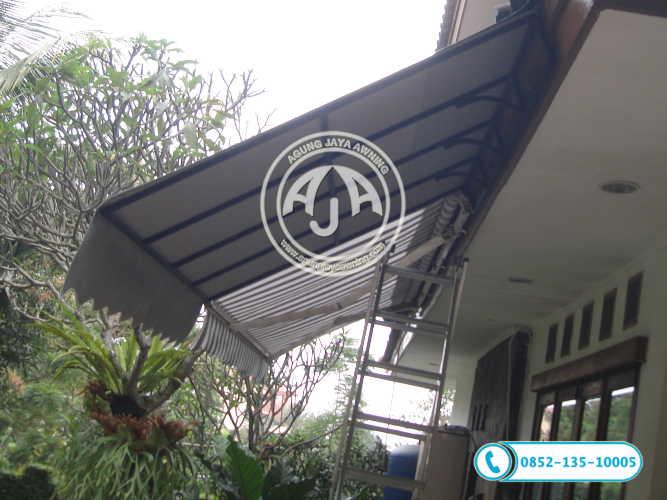 Harga Awning Gulung Retractable Jasa Tenda Membrane