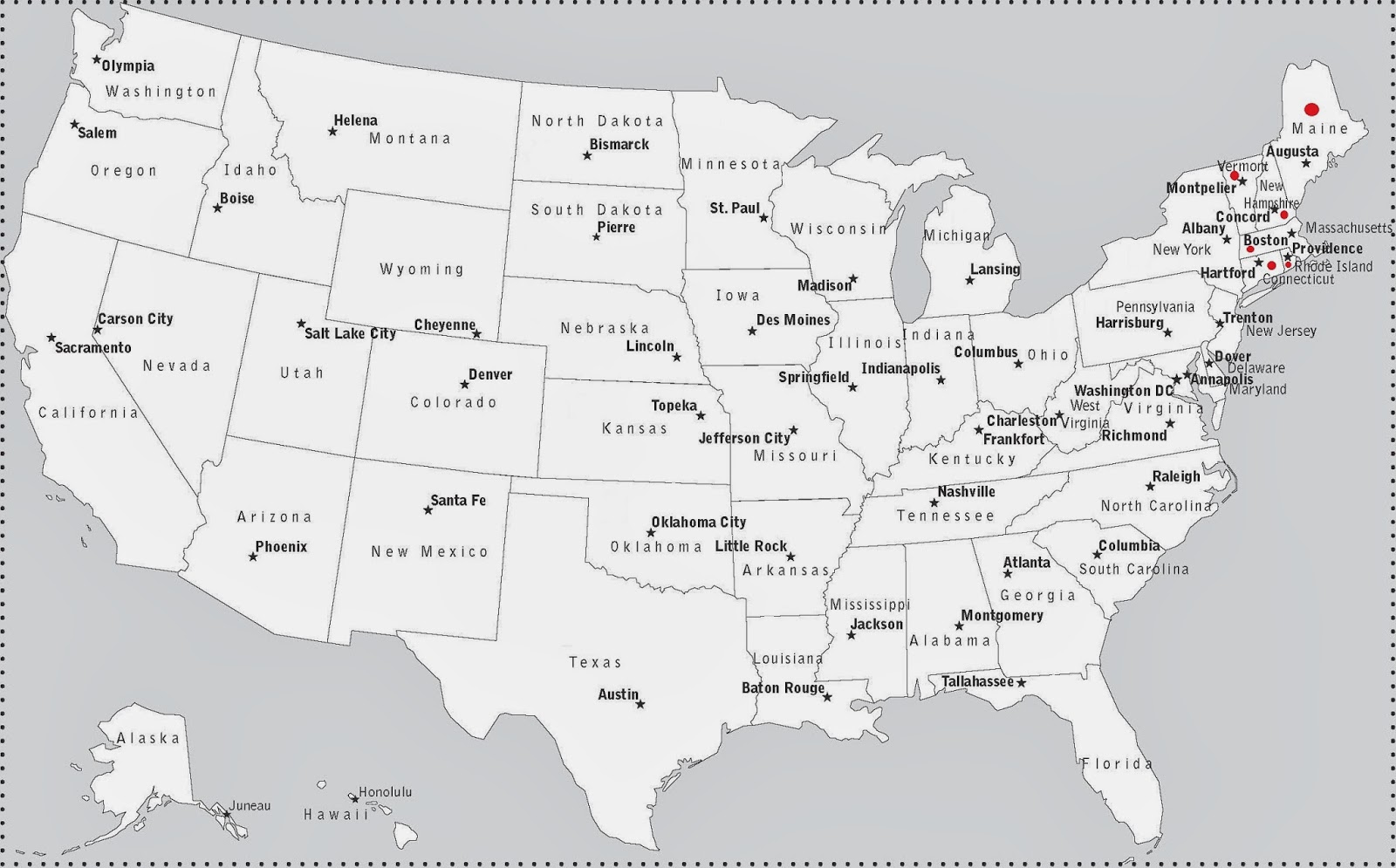 Штаты сша карта с названиями. Карта Америки со Штатами. Карта Штатов Америки со столицами. Штаты Америки на карте на русском. Карта США со Штатами и городами.