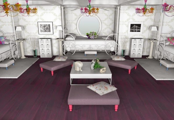 How to decorate a room for three