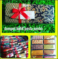 souvenir dompet batik jumbo