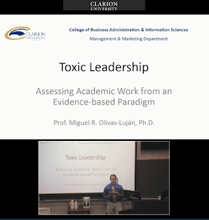  Dr. Olivas on Toxic Leadership