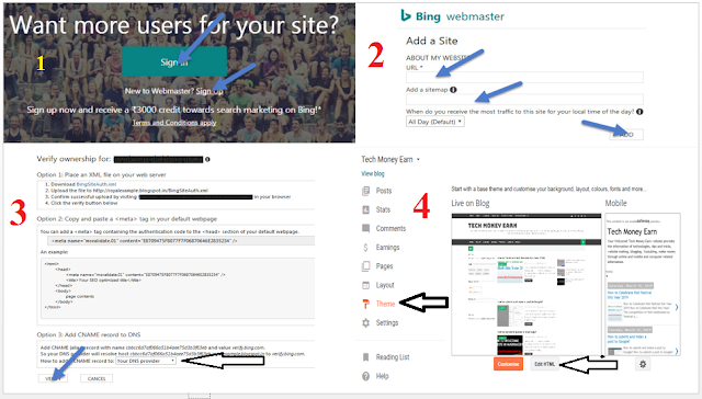 How to add or submit website to Bing Search Engine
