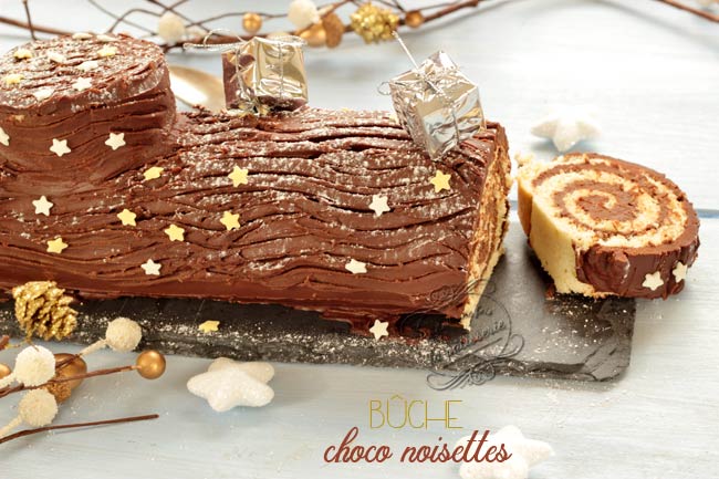 Buche De Noel Roulee Traditionnelle Au Chocolat Facile Et Rapide Il Etait Une Fois La Patisserie