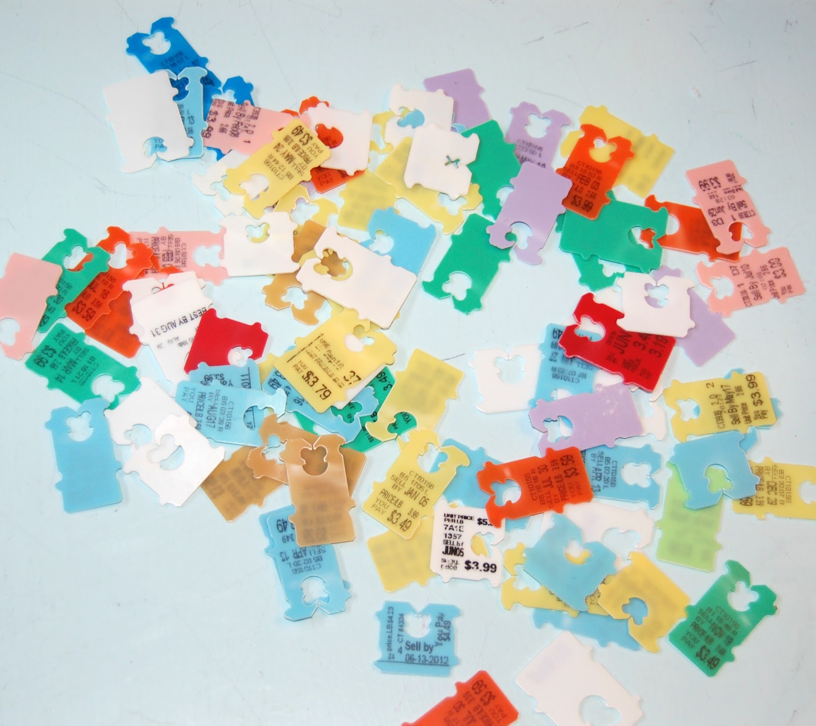 Diary of a Crafty Lady Bread Clip Monster Garland