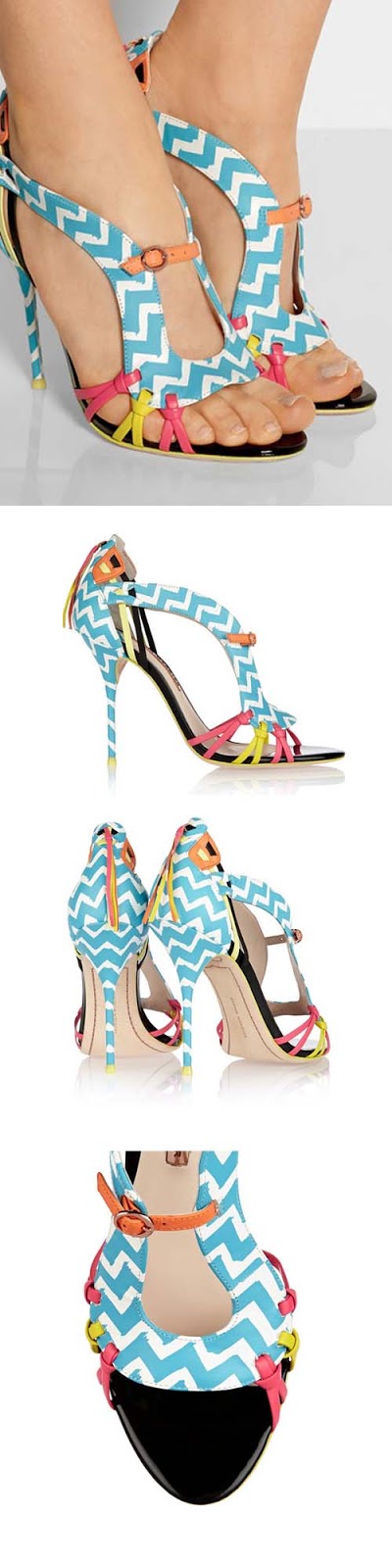 Shopping My Style: 5 Colorful Sophia Webster Sandals