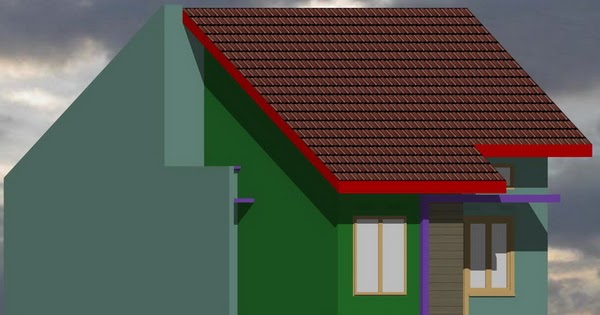 Contoh Rumah Minimalis: tampak depan rumah minimalis type 50