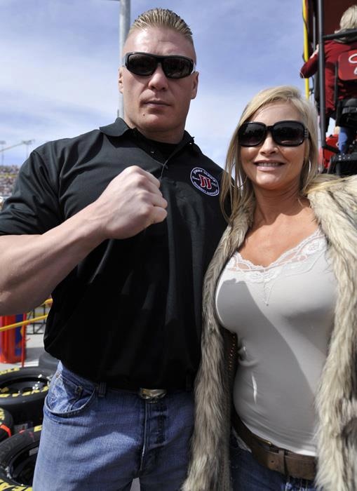 Brock Lesnar and his wife Rena Mero (Sable) best pictur