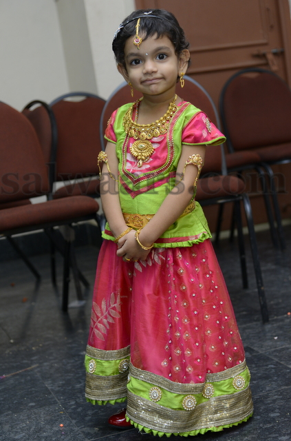 Baby in Crystal Work Lehenga - Indian Dresses