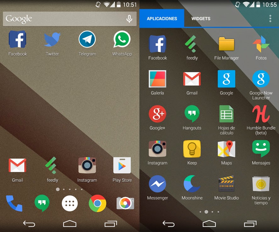 حمل و أحصل على شاشة رئيسية أنيقة لجهازك الاندرويد مجانا