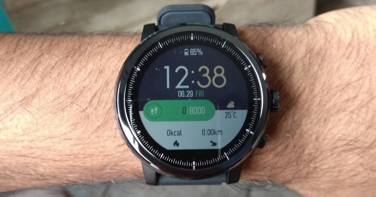 amazfit stratos tela
