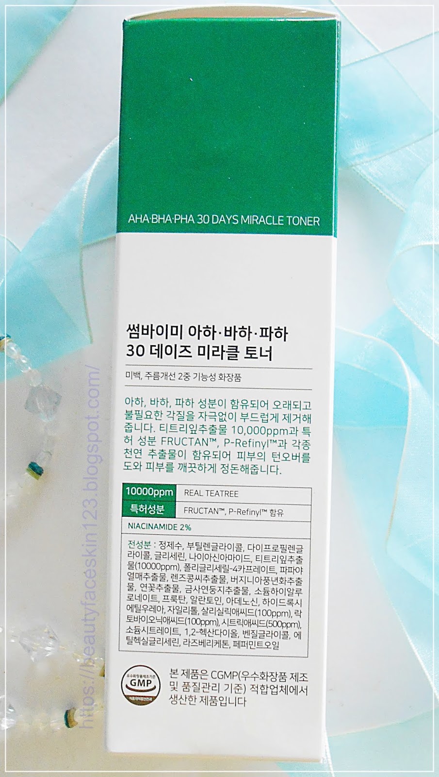 GREAT SKINandLIFE: REVIEW ON SOME BY MI AHA BHA PHA 30 DAYS MIRACLE TONER