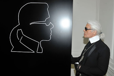 Karl Lagerfeld, photo By Stephane Feugere