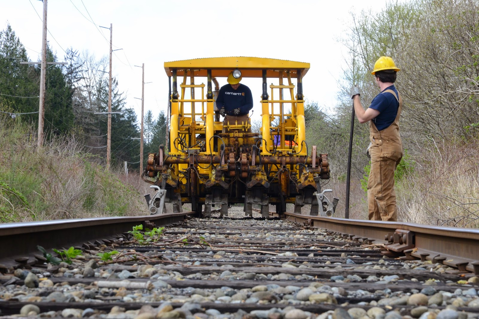 Northwest Railway Museum Blog Tamping for a better ride