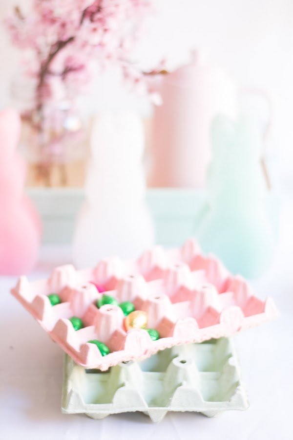 Ideas para una decoración mesa de pascua diy