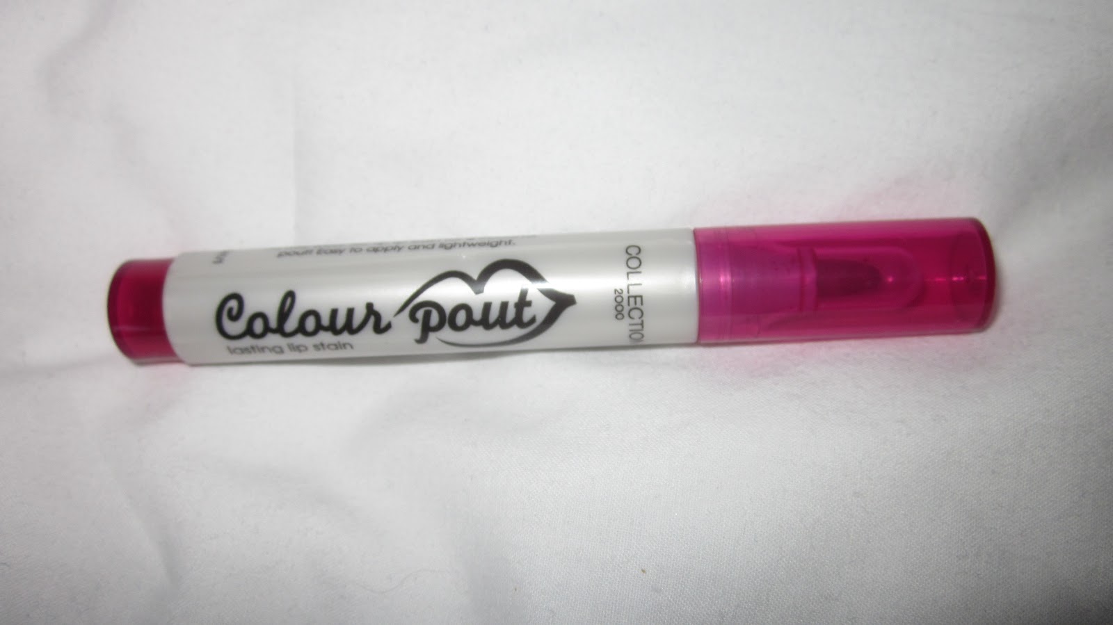Tea Rose: Review: Collection 2000 Colour Pout Lasting Lip Stain, Pucker