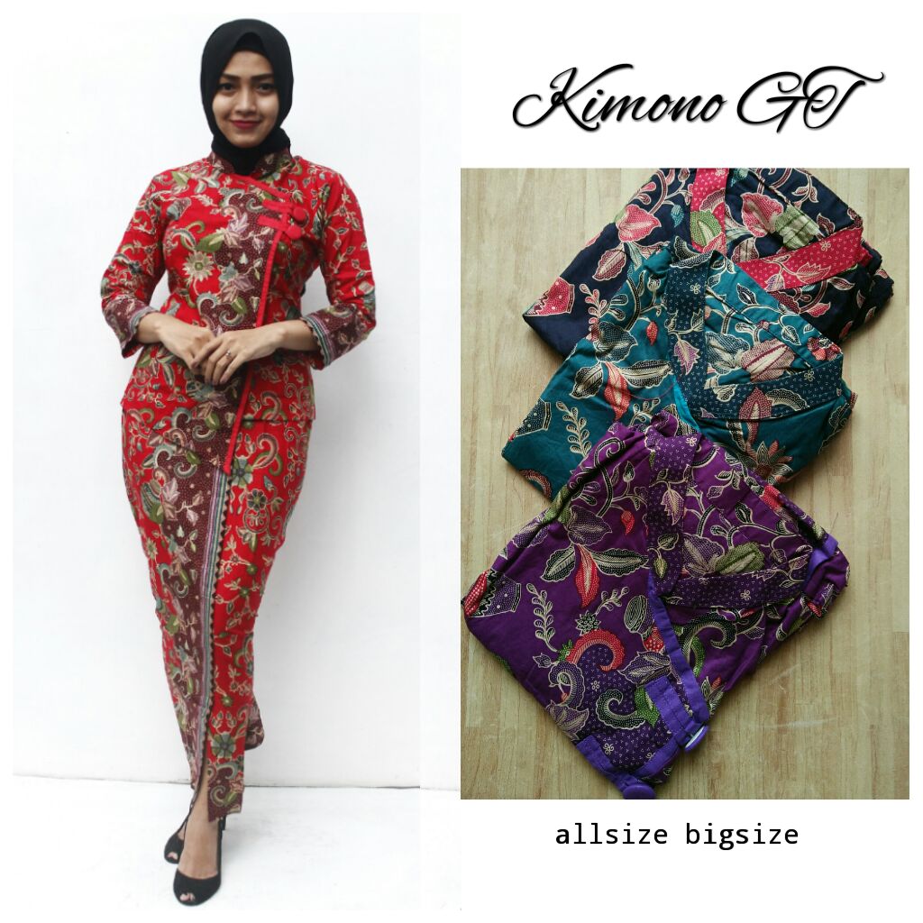 kumpulan setelan baju batik gamis muslim modern kumpulan setelan baju batik gamis muslim modern